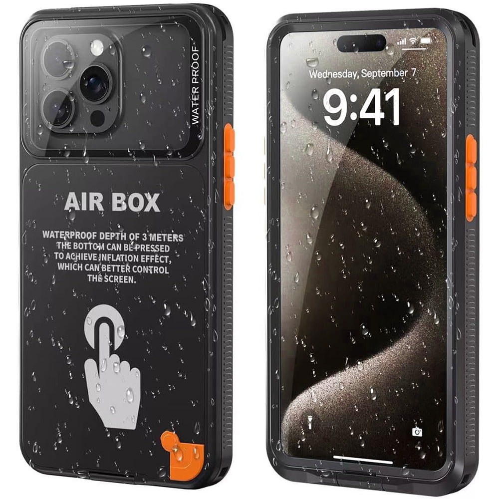 Capa Universal à Prova de Água para Telemóvel máx. 6.7 polegadas, ShellBox, AirBox, Preta