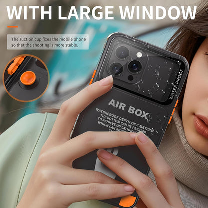 Capa Universal à Prova de Água para Telemóvel máx. 6.7 polegadas, ShellBox, AirBox, Preta