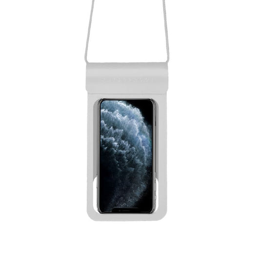 Capa Universal à Prova de Água para Telemóvel máx. 6.8 polegadas, Techsuit, TWC1, Prateada