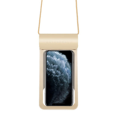 Capa Universal à Prova de Água para Telemóvel máx. 6.8 polegadas, Techsuit, TWC1, Dourada