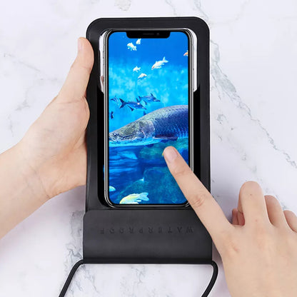 Capa Universal à Prova de Água para Telemóvel máx. 6.8 polegadas, Techsuit, TWC1, Dourada