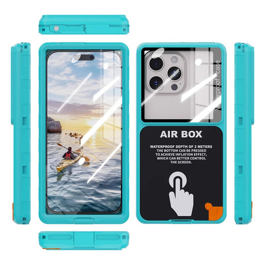 Capa Universal à Prova de Água para Telemóvel máx. 6.9 polegadas, ShellBox, AirBox, Azul