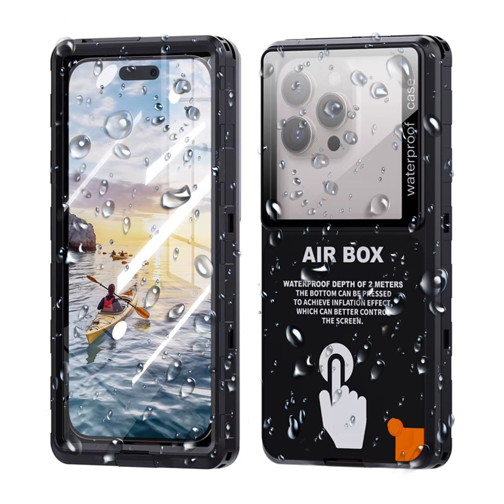 Capa Universal Impermeável para Telemóvel máx. 6,9 polegadas, ShellBox, AirBox, Preta
