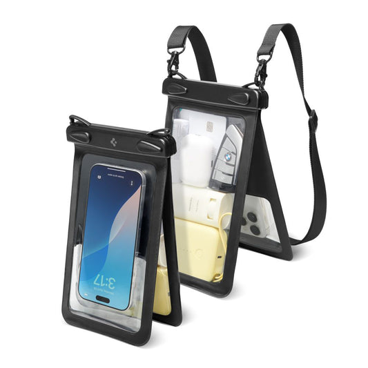 Capa Universal Waterproof para Telefone até 6.9 polegadas, Spigen, A603, Preta ACS09745