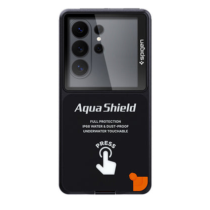 Capa Universal Impermeável Spigen, Aqua Shield A604, Preta ACS11675