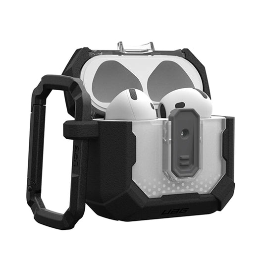 Capa Urban Armor Gear Plasma para Apple AirPods 4, Preta