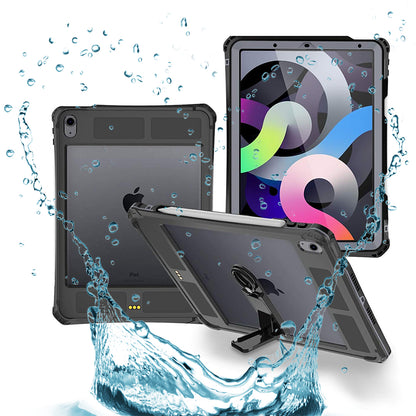 Capa à prova de água para Apple iPad Air (2022) / Air (2020), ShellBox, Preta