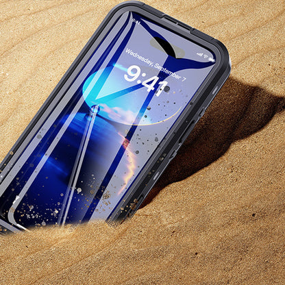 Capa Impermeável para Apple iPhone 16 Pro Max, ShellBox, Preta