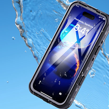 Capa Impermeável para Apple iPhone 16 Pro Max, ShellBox, Preta