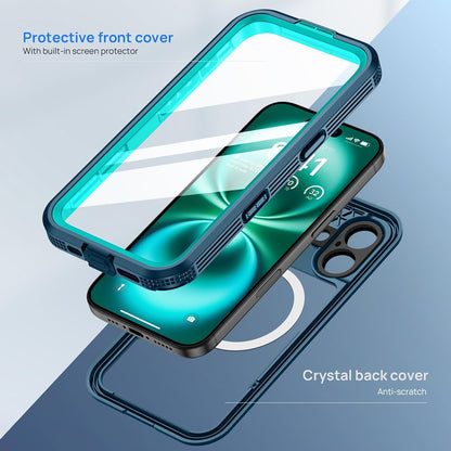 Capa Impermeável para Apple iPhone 16, ShellBox, Carbono, Preta