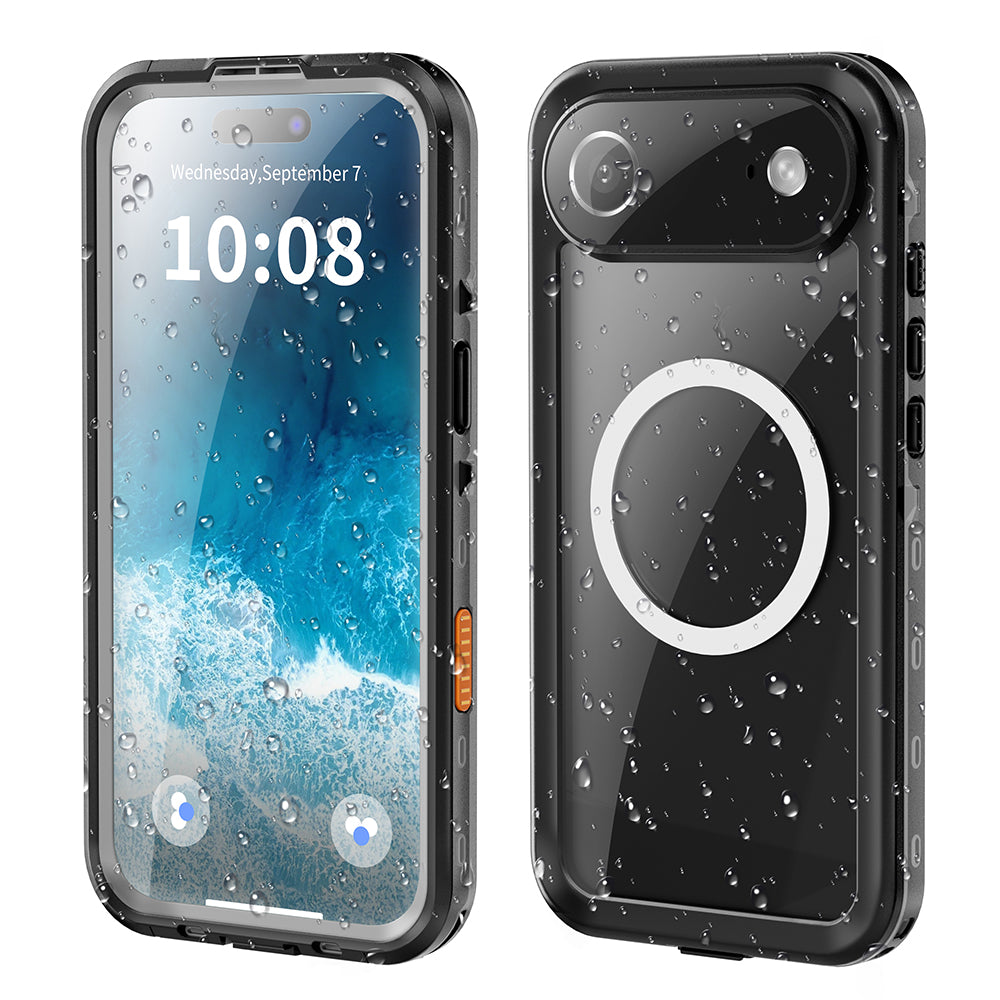 Capa Waterproof para Apple iPhone 17 Air, ShellBox, Preta