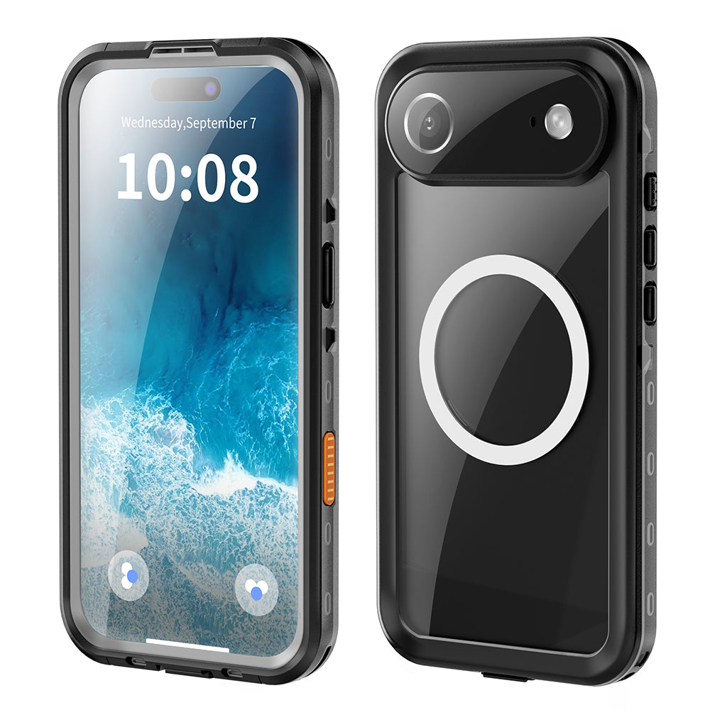 Capa Waterproof para Apple iPhone 17 Air, ShellBox, Preta