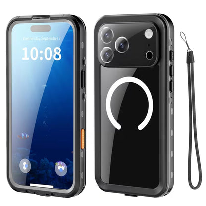 Capa à prova de água para Apple iPhone 18 Pro Max / 17 Pro Max, ShellBox, Preta