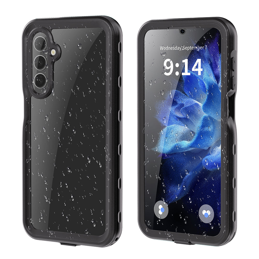 Waterproof Case for Samsung Galaxy A16 5G A166 / A16 4G A165, ShellBox, Black