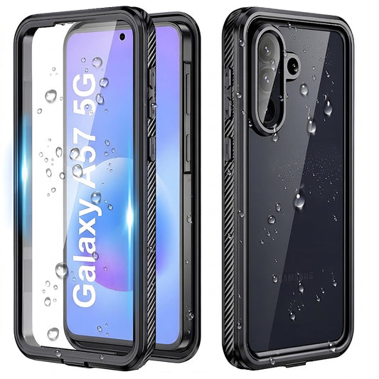 Capa à prova de água para Samsung Galaxy A57 5G, ShellBox, Preta