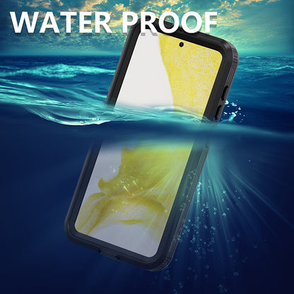 Capa à prova de água para Samsung Galaxy S23+ S916, ShellBox, Preta