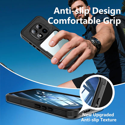 Capa Impermeável para Xiaomi Redmi Note 15 Pro 5G, ShellBox, Preta