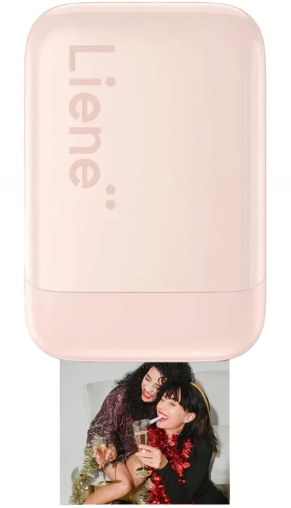 Impressora Fotográfica Portátil Liene Pearl 2x3, Rosa