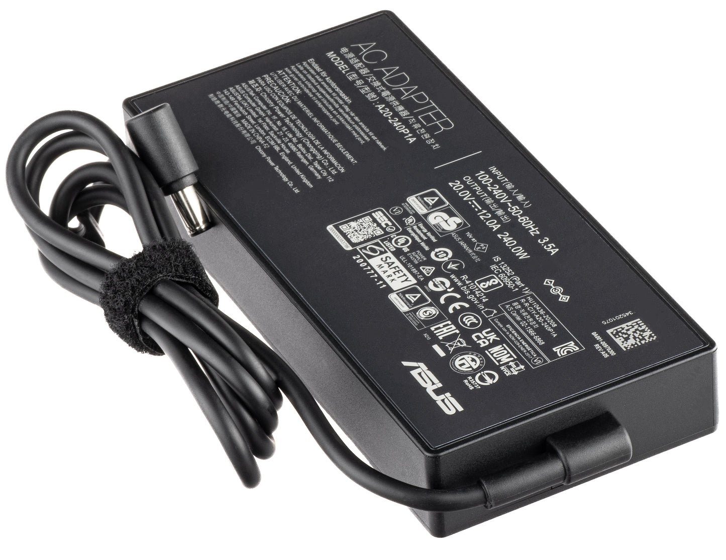 Carregador Asus G533QM / GX502LXS, 240W, 20V, 3 pinos, preto 0A001-00970000 