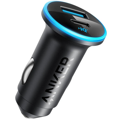 Carregador de automóvel Anker 323, 52,5 W, 3 A, 1 x USB-A - 1 x USB-C, preto A2735G11 