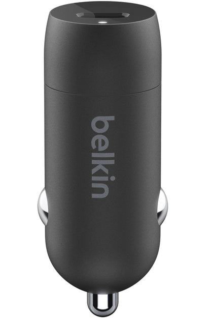 Carregador Automóvel com Cabo USB-C Belkin BoostCharge, 30W, 3A, 1 x USB-C, Preto CCA004bt1MBK-B6