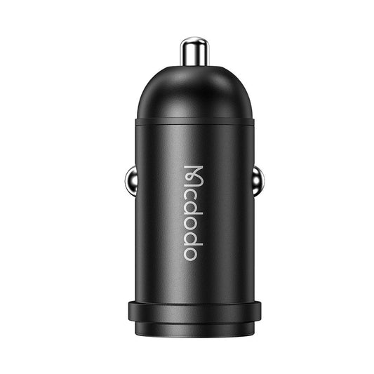 Carregador Auto com Cabo Lightning McDodo CC-7492 Obsidian, 30W, 3A, 1 x USB-C, Preto