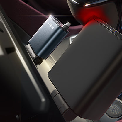 Carregador Automotivo com Cabo USB-C Lisen, 57W, 3A, 1 x USB-A - 1 x USB-C, Preto YL0325010016