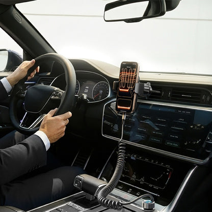 Carregador Auto com Cabo USB-C Lisen, 90W, 3A, 1 x USB-A - 1 x USB-C, Preto YL0223120020