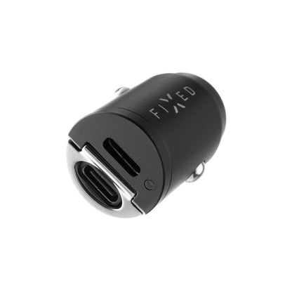 Carregador Auto Fixed, 30W, 3A, 2 x USB-C, Preto
