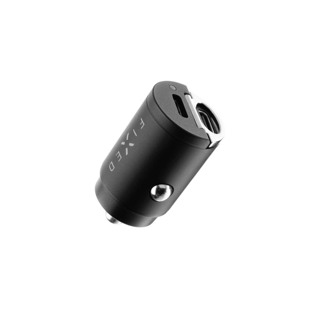 Carregador Auto Fixed, 30W, 3A, 2 x USB-C, Preto