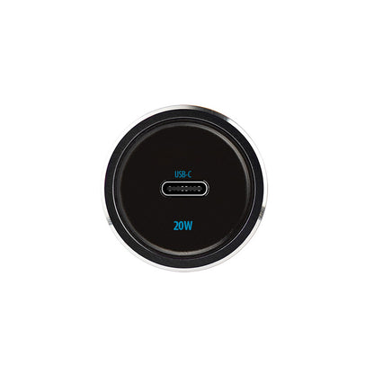 Forever CC-06 Car Charger, 20W, 3A, 1 x USB-C, Black
