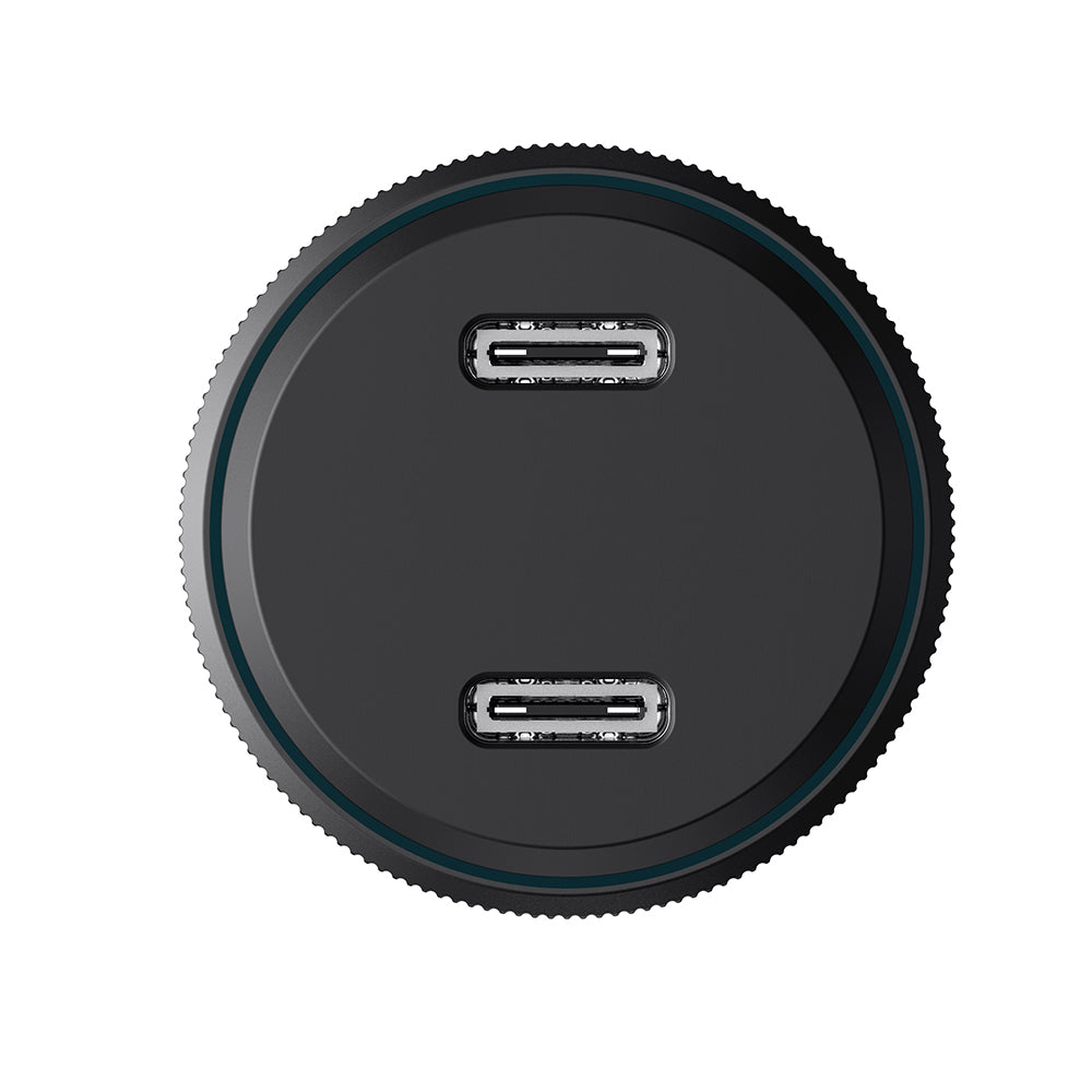Carregador Auto HAVIT CC2014, 30W, 3A, 2 x USB-C, Preto