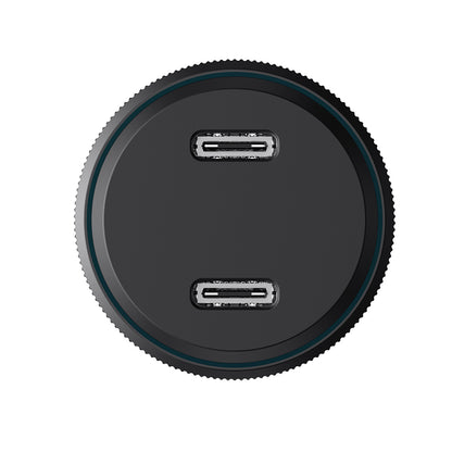 Carregador Auto HAVIT CC2014, 30W, 3A, 2 x USB-C, Preto