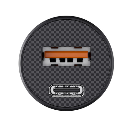 Carregador Auto HAVIT CC2022, 20W, 3A, 1 x USB-A - 1 x USB-C, Preto