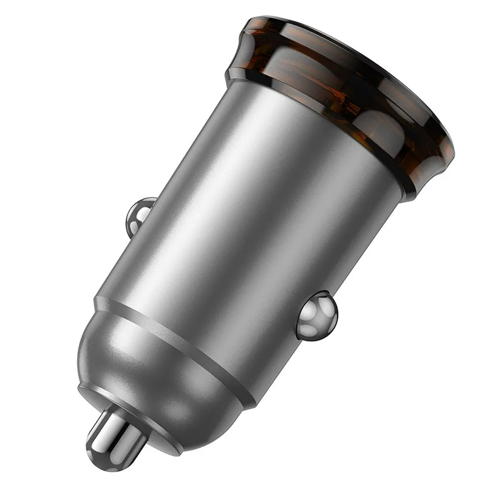 Carregador Auto HOCO NZ16, 30W, 3A, 1 x USB-C, Cinzento