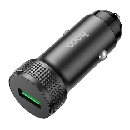 Carregador Automóvel HOCO Z49A, 18W, 3A, 1 x USB-A, Preto