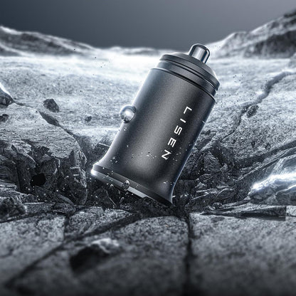 Carregador Auto Lisen, 45W, 3A, 2 x USB-C, Preto YL0223080007