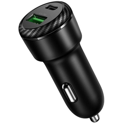 Carregador Auto McDodo CC-5970, 38W, 3A, 1 x USB-A - 1 x USB-C, Preto