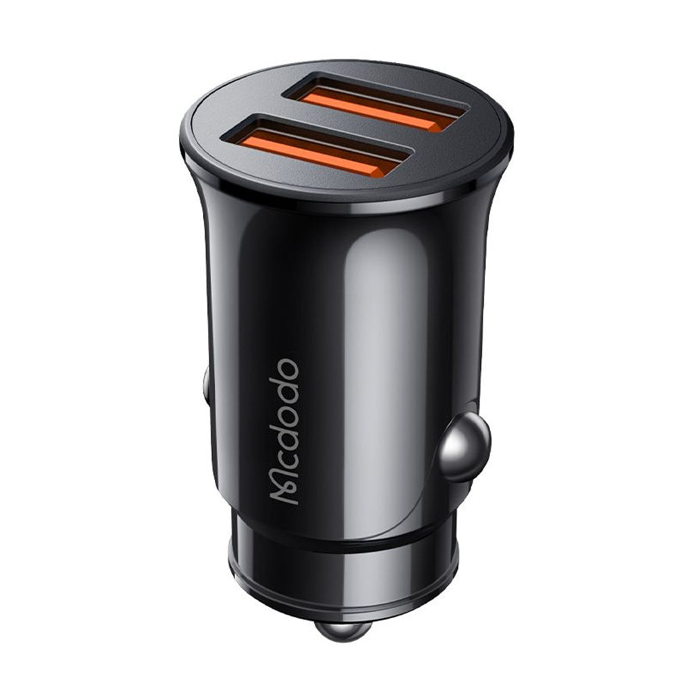 Carregador Auto McDodo CC-6602, 12W, 2.4A, 2 x USB-A, Preto