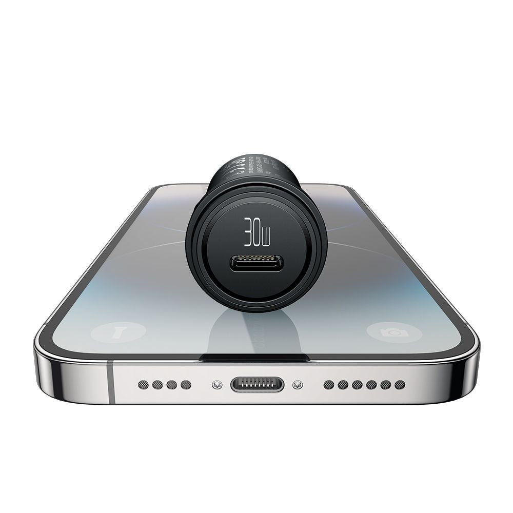 Carregador Auto McDodo CC-7491 Obsidian, 30W, 3A, 1 x USB-C, Preto