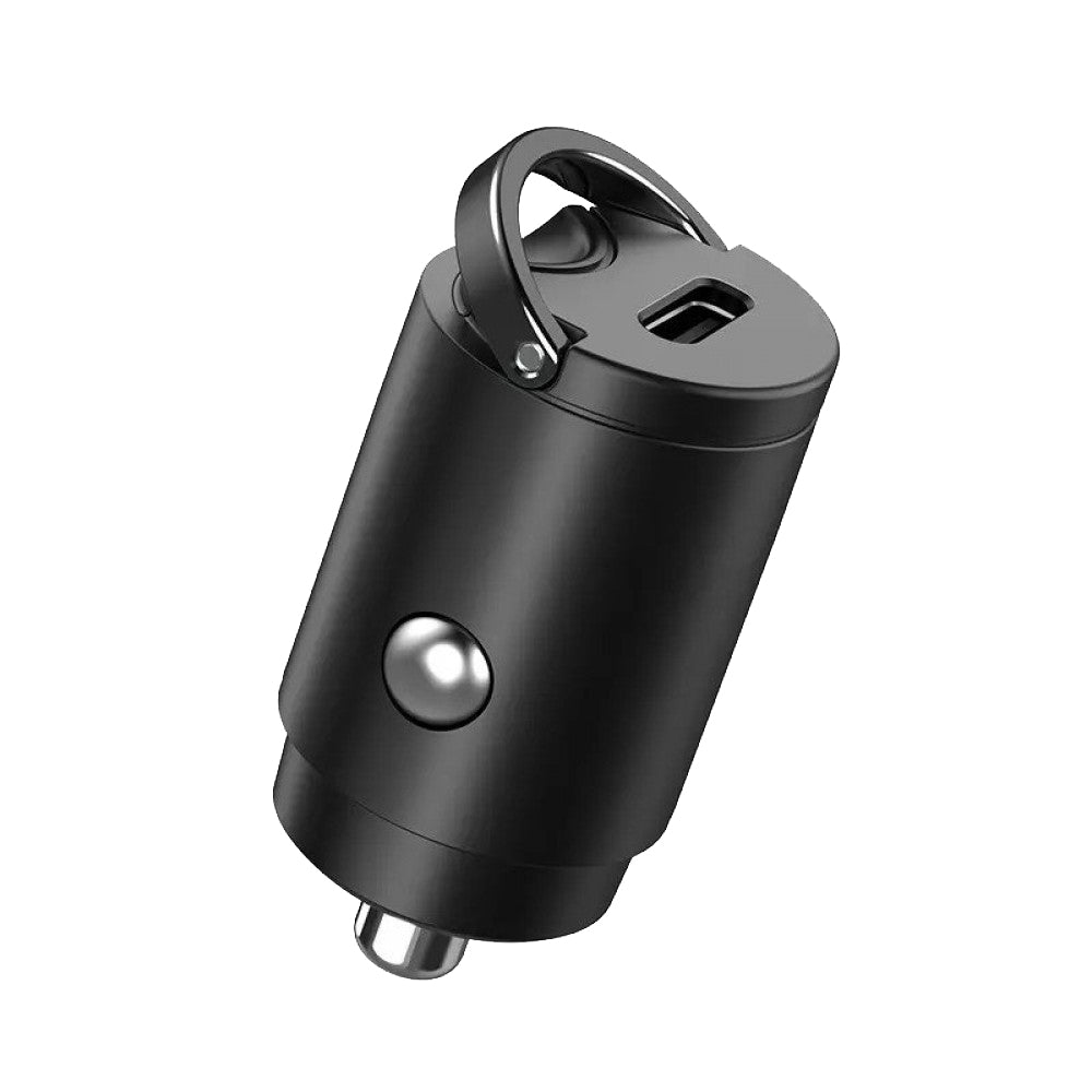 Carregador Auto Techsuit C5 NanoVolt, 30W, 3A, 1 x USB-C, Preto