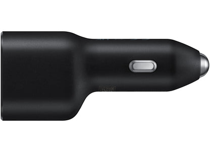 Carregador de isqueiro Samsung, 40W, 2A, 1 x USB-A - 1 x USB-C, preto EP-L4020NBEGEU