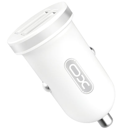 Carregador Auto XO Design CC-18, 10.5W, 2.1A, 2 x USB-A, Branco