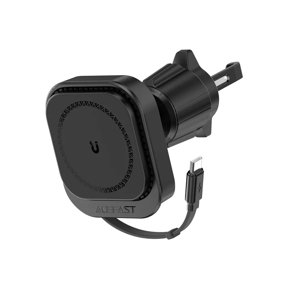Carregador Auto Wireless Acefast D32, 15W, 1.67A, Preto