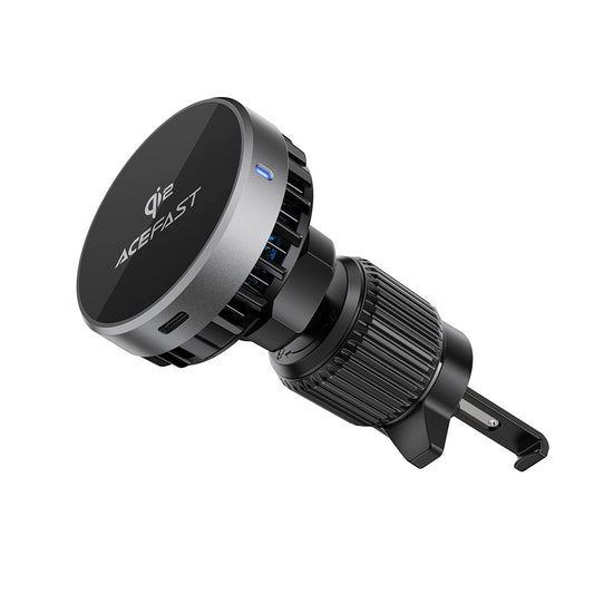 Carregador Auto Wireless Acefast D40, 15W, 1.67A, Cinzento