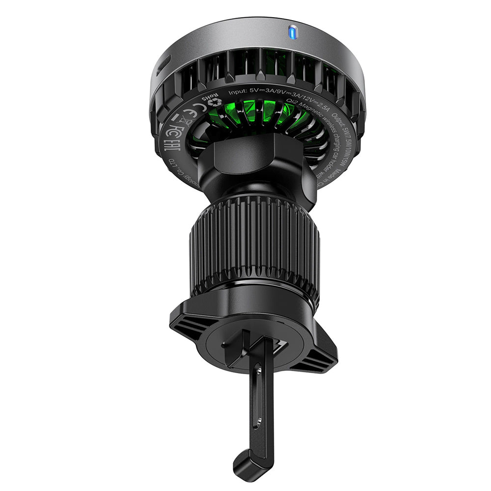 Carregador Auto Wireless Acefast D40, 15W, 1.67A, Cinzento