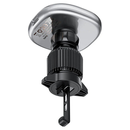 Carregador Auto Wireless Acefast D41, 15W, 1.67A, Prateado