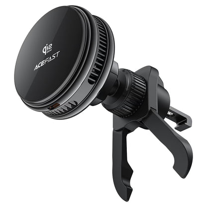 Carregador Automóvel Sem Fios Acefast D66, 25W, Preto