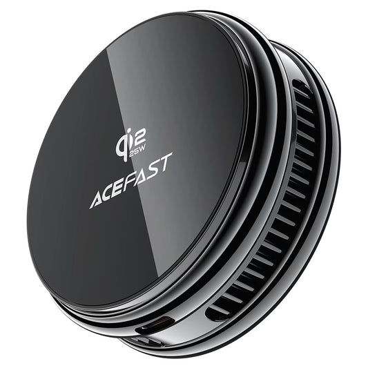 Carregador de Rede Wireless Acefast E47 2in1, 25W, Preto