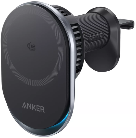 Carregador Auto Wireless Anker Prime MagGo AirCool, 25W, Preto B2933H11